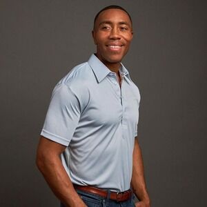 Collars & Co. NWT The Original Dress Collar Polo™ Original Fit - Size Medium